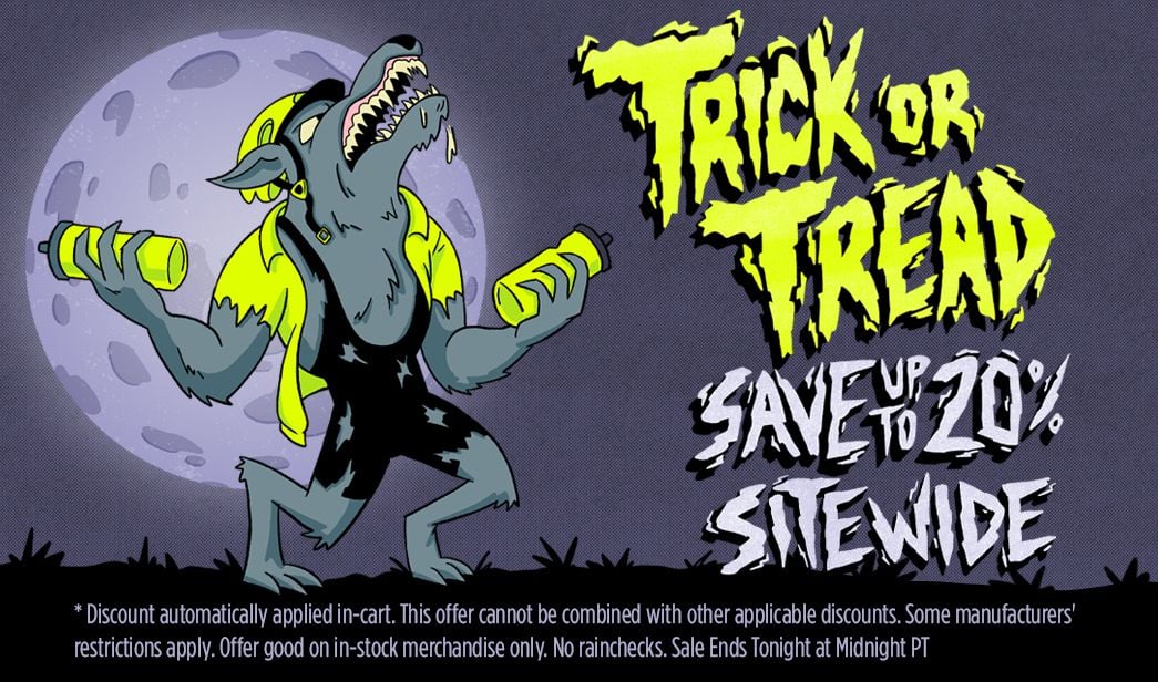 Click for Trick or Tread Save up to 20 Sitewide