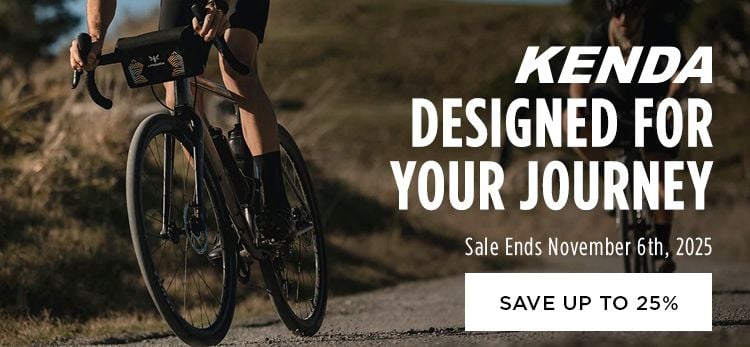 Click for Kenda Designed for Your Journey Save up to 25