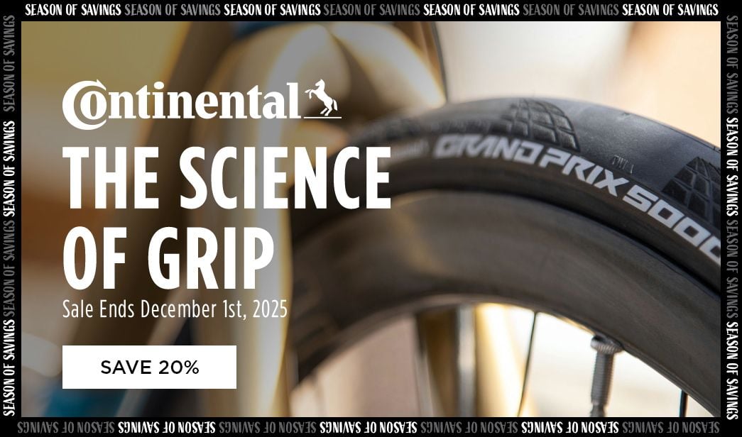 Click for Continental The Science of Grip Save 20
