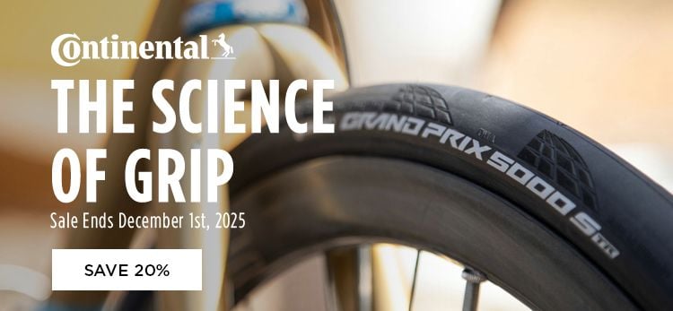 Click for Continental The Science of Grip Save 20