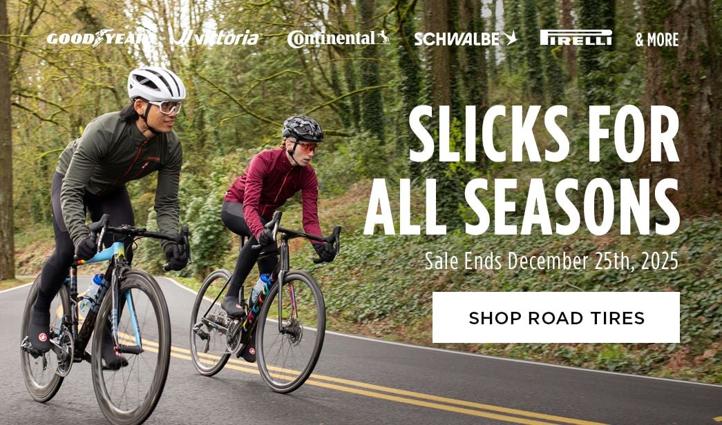 Click for Slicks for All Seasons Shop Road Tires