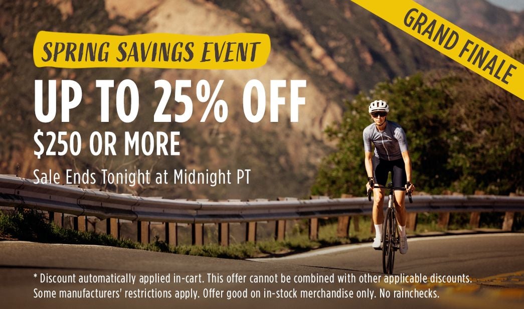 Click for Grand Finale Spring Savings Event Up to 25 off $250 or More