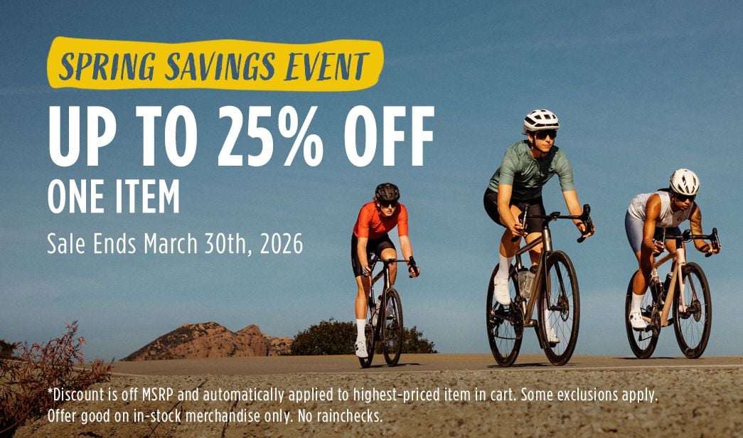 Click for Spring Savings Event Up to 25 off One Item