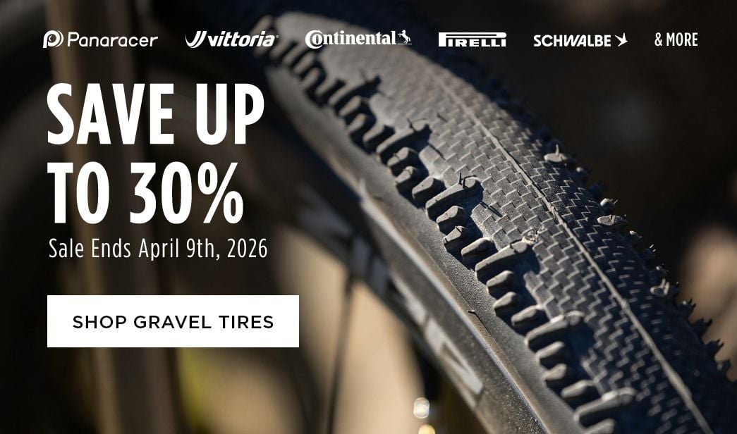 Click for Save up to 30 Shop Gravel Tires