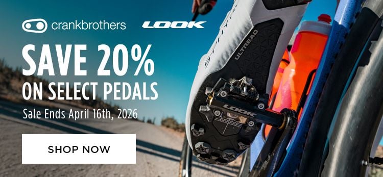 Click for Save 20 on Select Pedals Shop Now