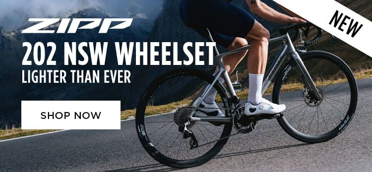Click for New Zipp 202 NSW Wheelset Lighter Than Ever Shop Now