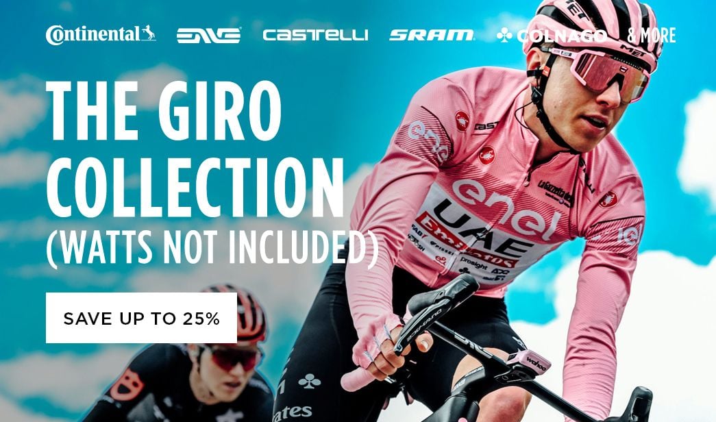 Click for The Giro Collection (Watts Not Included) Save up to 25