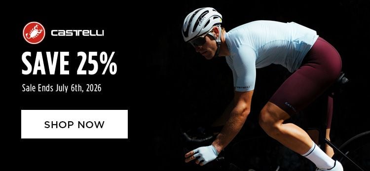 Click for Castelli Save 25 Shop Now
