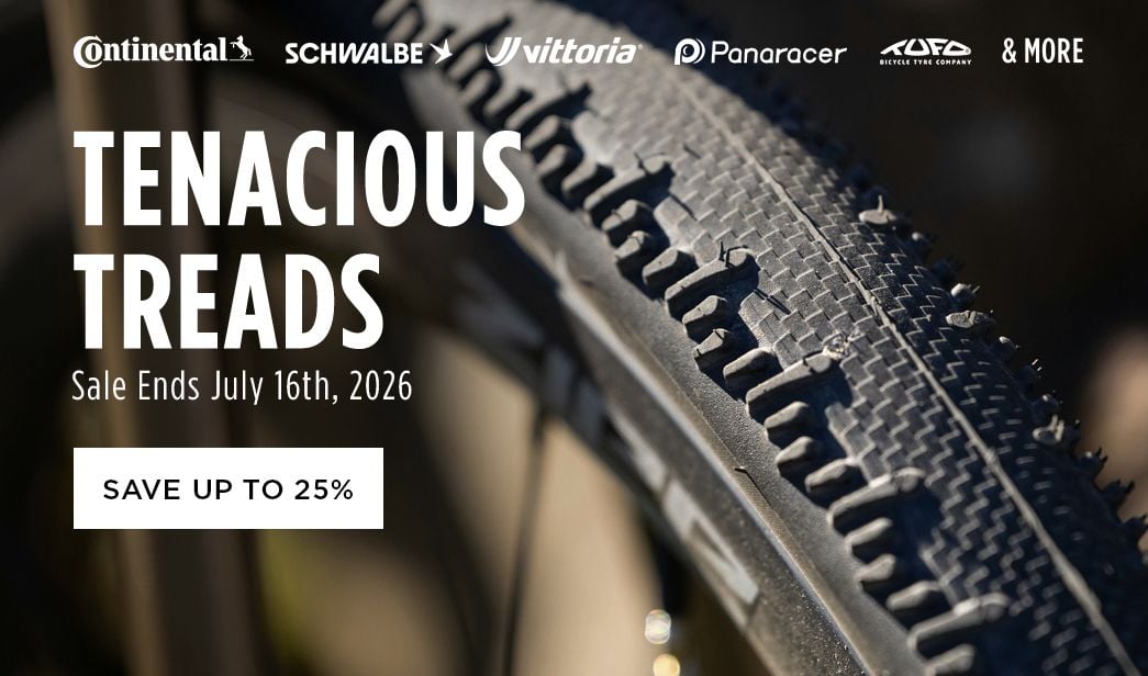 Click for Tenacious Treads Save up to 25
