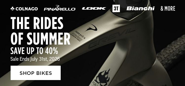 Click for The Rides of Summer Save up to 40 Shop Bikes