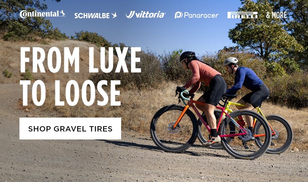 Click for From Luxe to Loose Shop Gravel Tires