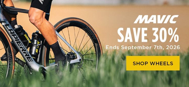 Click for Mavic Save 30 Shop Wheels