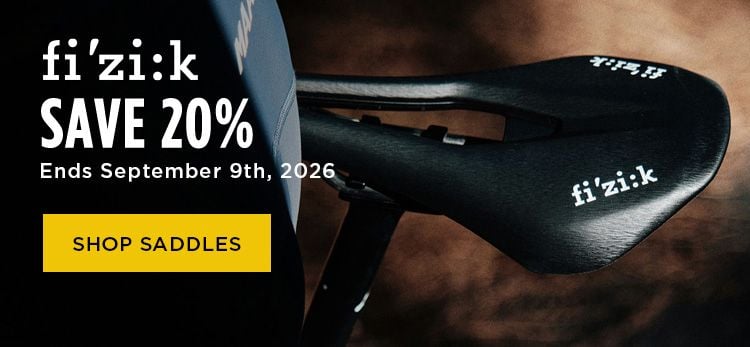 Click for Fizik Save 20 Shop Saddles