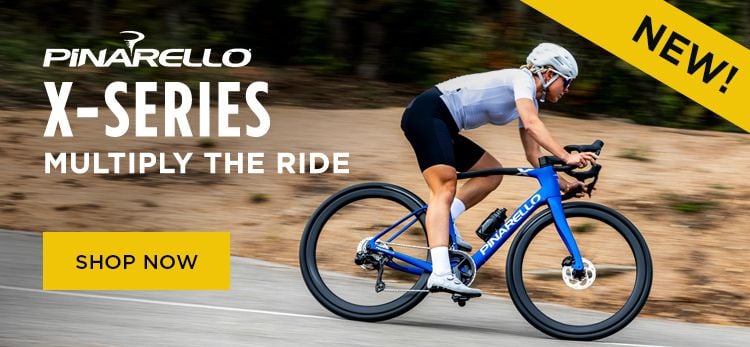 Click for New! Pinarello X-Series Multiply the Ride Shop Now