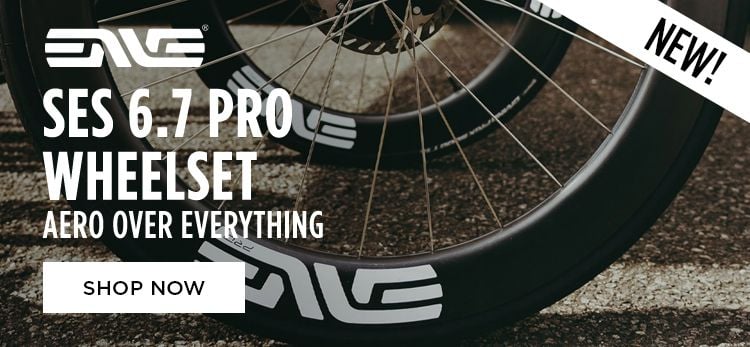Click for New! ENVE SES 6.7 PRO Wheelset Aero Over Everything Shop Now