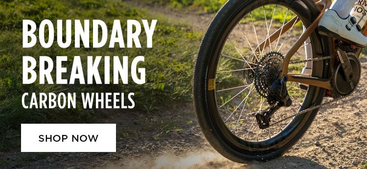 Click for Boundary Breaking Carbon Wheels Shop Now