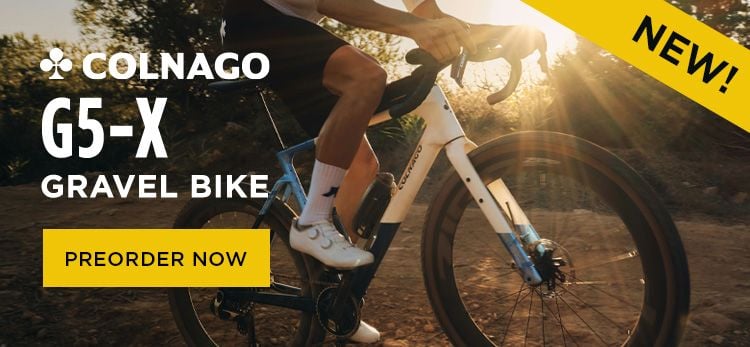 Click for New! Colnago G5-X Gravel Bike Preorder Now