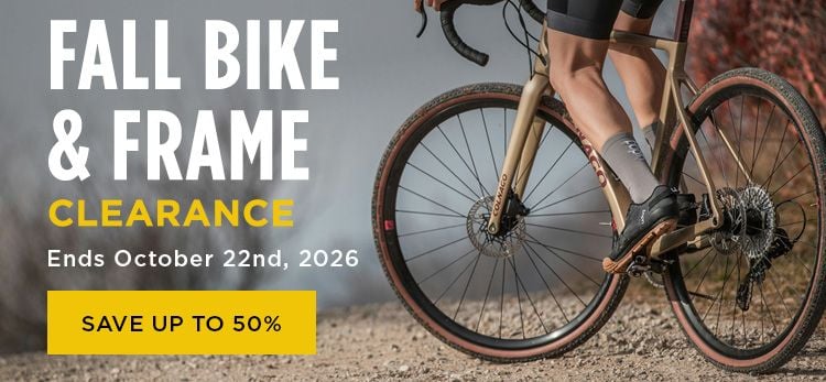 Click for Fall Bike and Frame Clearance Save up to 50