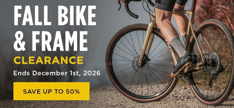 Click for Fall Bike and Frame Clearance Save up to 50